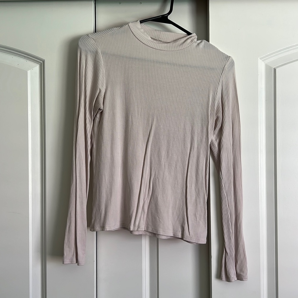 American eagle ribbed turtle neck